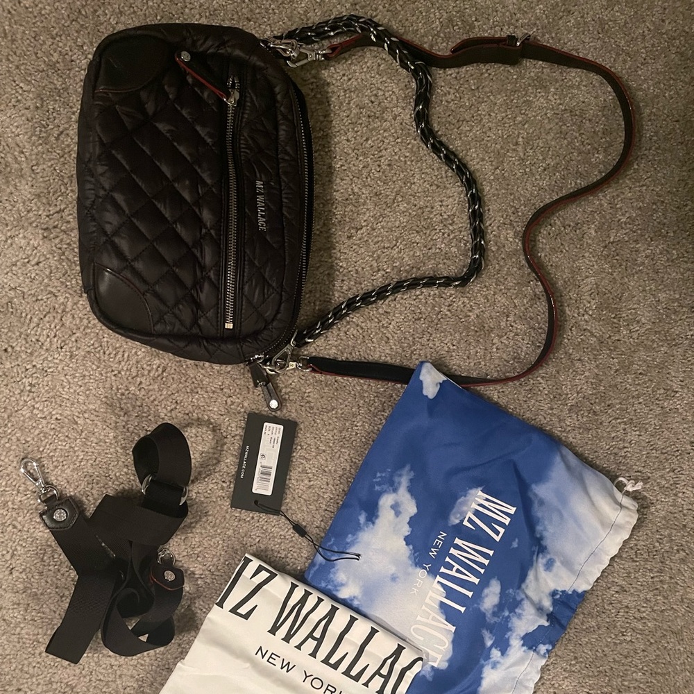 Black MZ Wallace crossbody